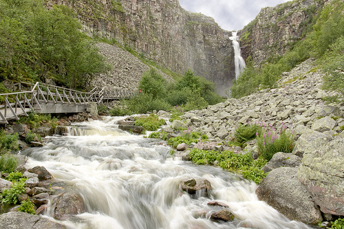 Njupeskar Waterfall